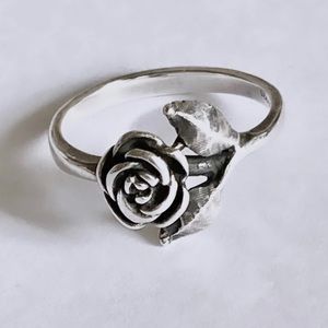 James Avery Sterling Silver Rose Ring